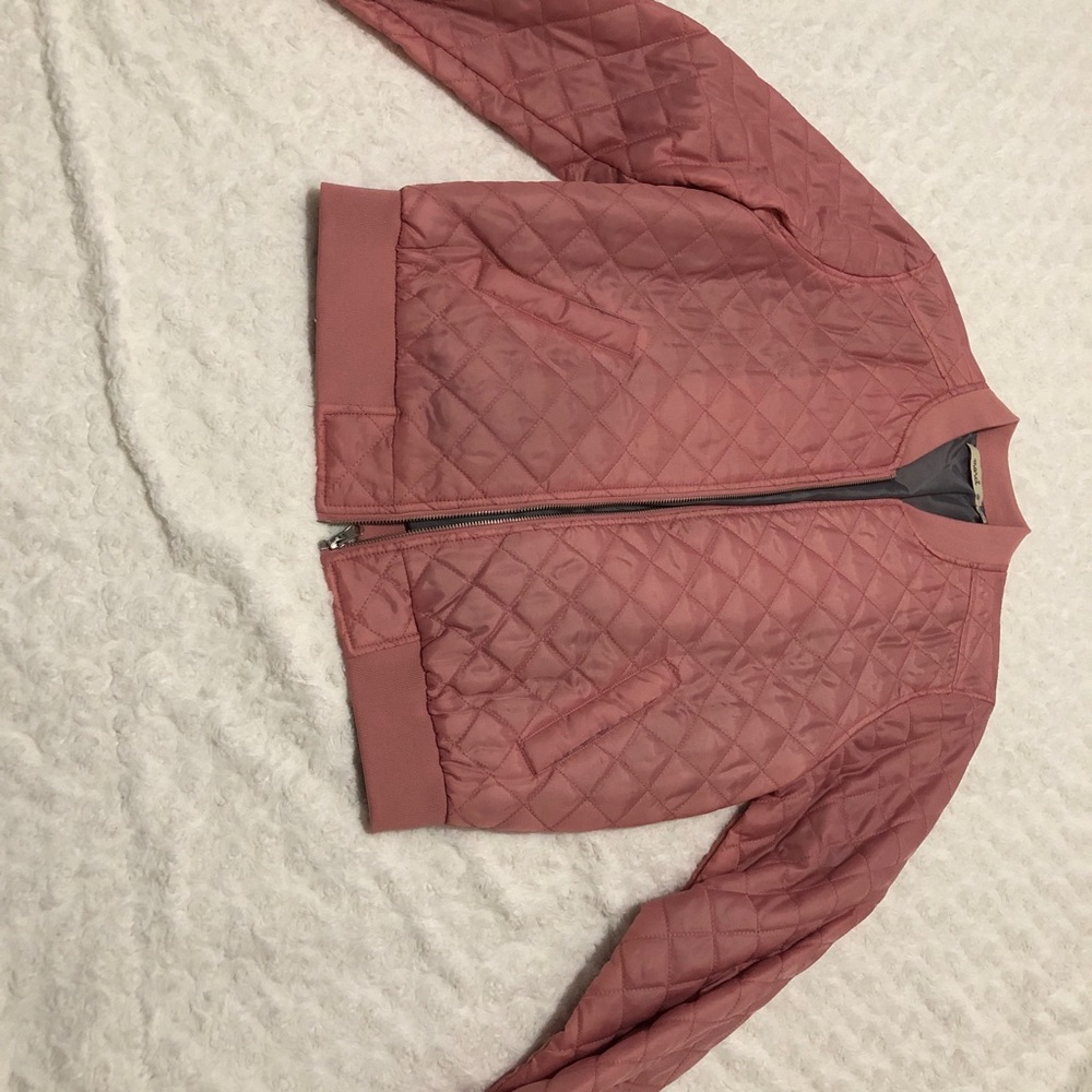 Women’s Marci Pink Bomber Jacket Size:L